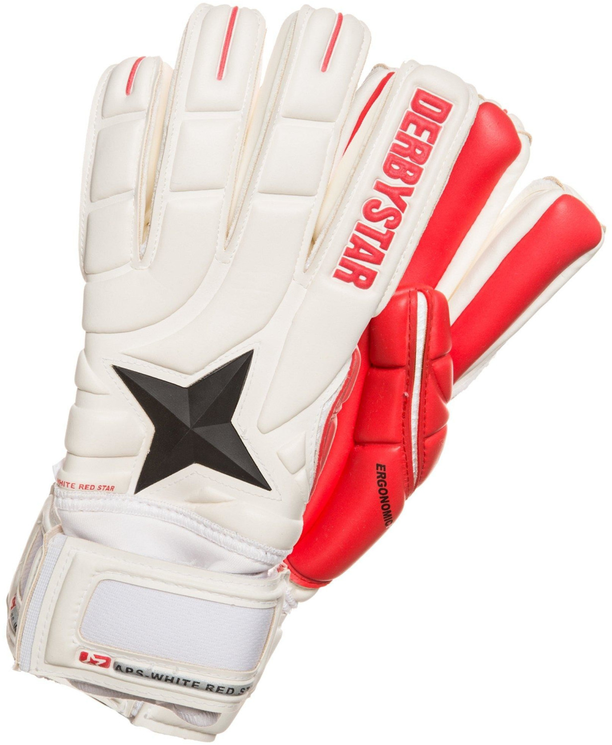 Derbystar APS White Red Star (2667) White/Red/Black