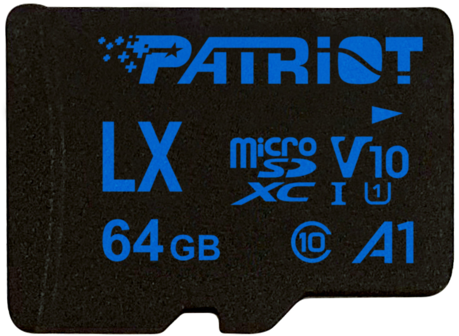 Patriot LX Series A1 V10 microSDXC 64 Go