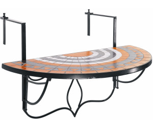 Heine Balkontisch Zum Einhangen 76x48cm Terracotta Schwarz Ab 69
