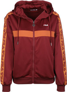 Fila Teela Track Hooded Zip red