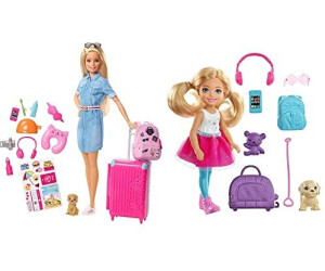 Reisezubehör FWV25 B-WARE Barbie Modepüppchen Puppe mit blonden Haaren inkl 