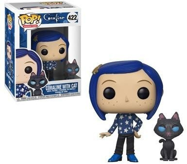 Funko Pop! Movies: Coraline - Coraline mit Katze