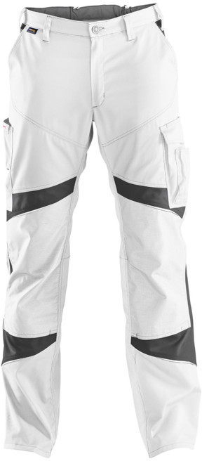 Kübler ACTIVIQ Trousers white/anthracite (2350)