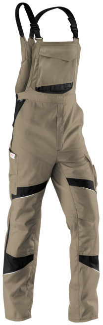 Kübler ACTIVIQ LatzTrousers (3250) sandbrown/black