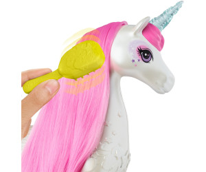 Mattel GFH60 Barbie Magisches Haarspiel-Einhorn Pferd Pony Spielzeug Puppe 