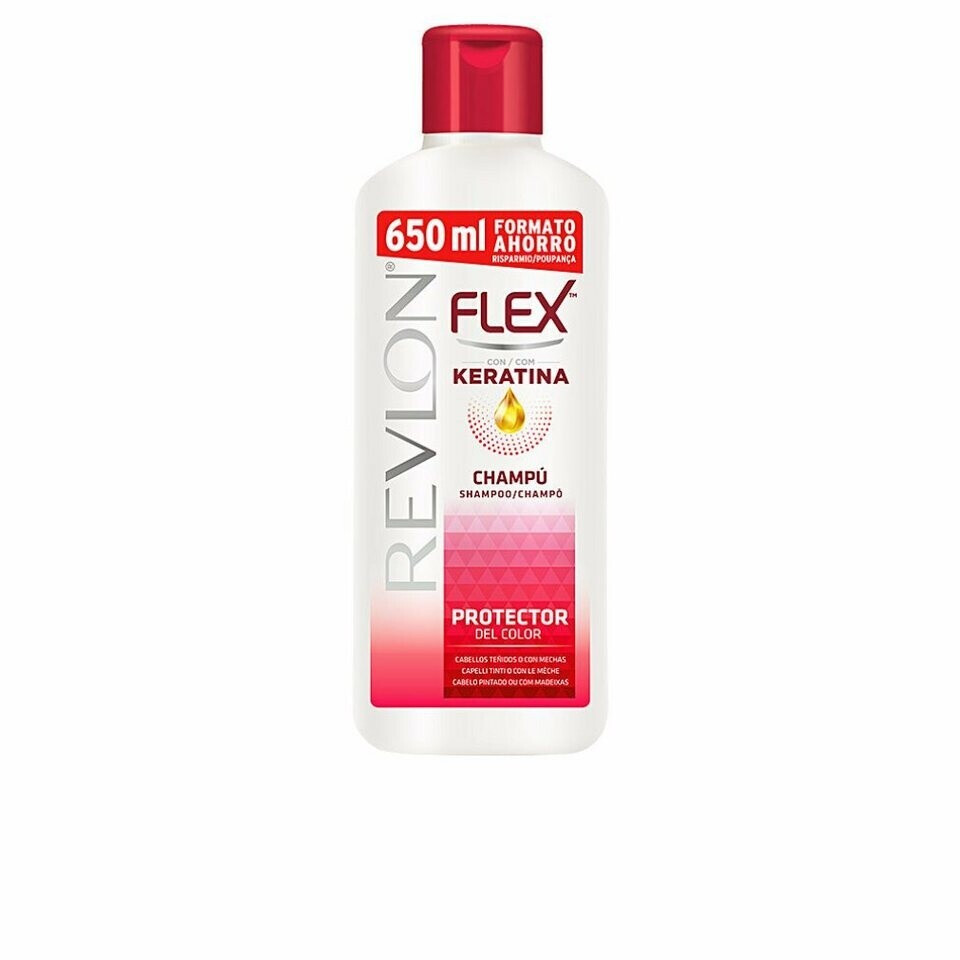 Revlon FLEX KERATIN Shampoo – Für Trockenes Und Geschädigtes Haar, 650 Ml