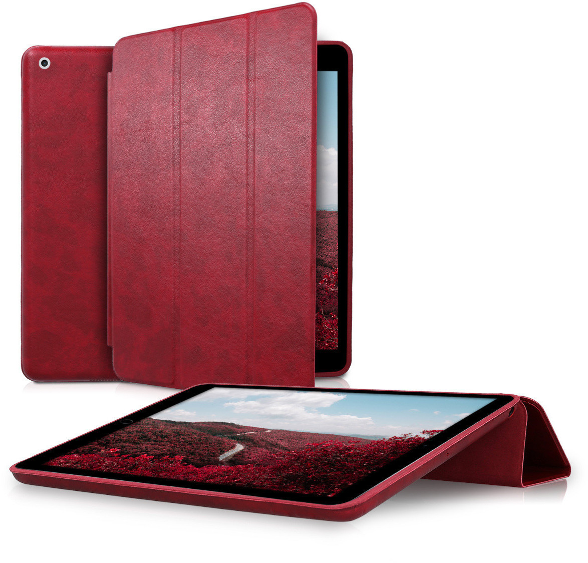kwmobile Case iPad 9.7 (2018 darkred