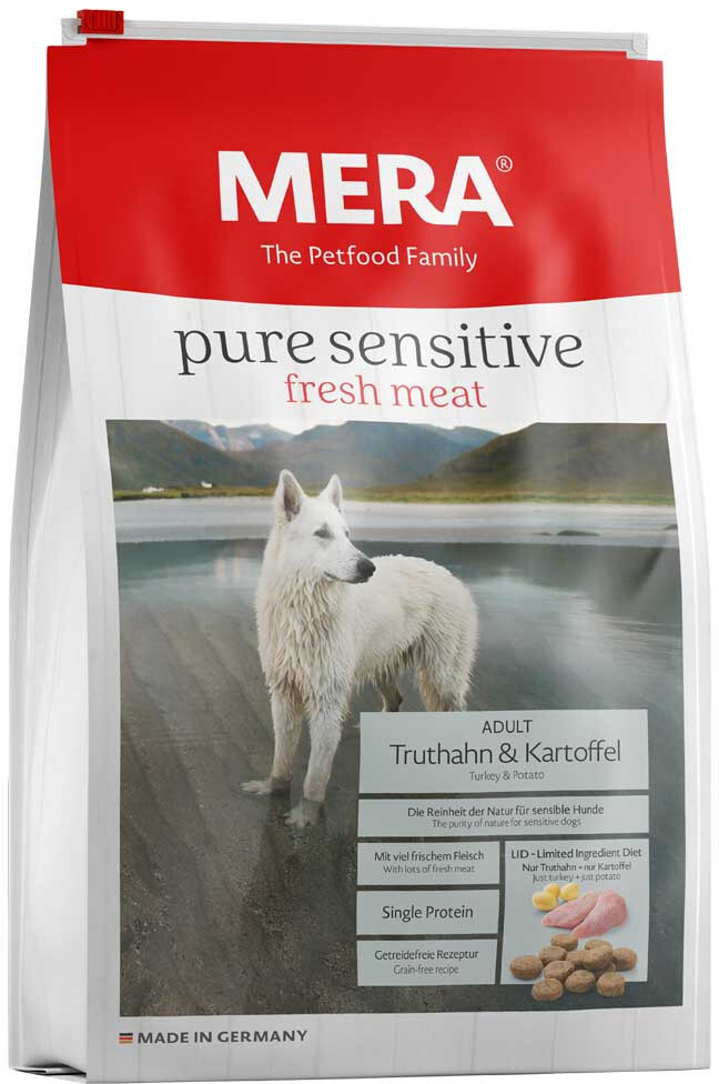 MERA Pure Sensitive Fresh Meat Turkey & Potato 12,5 kg