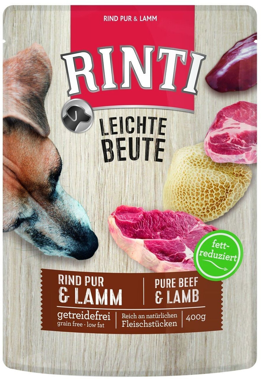 Rinti Leichte Beute Pure Beef + Lamb 400g