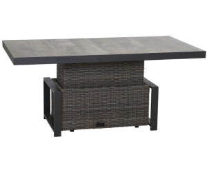 Siena Garden Corido Lifttisch 160x90cm anthrazit/charcoal grey ab 610