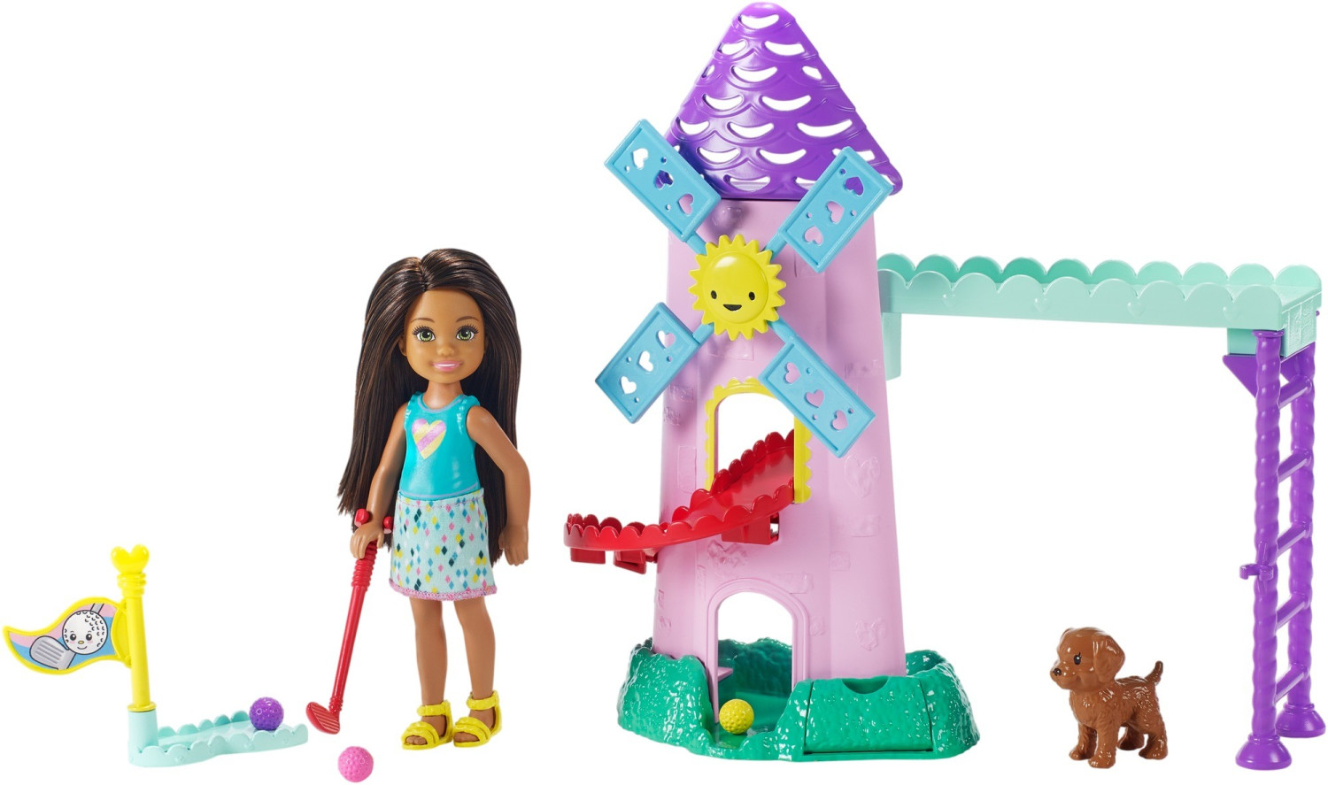 Barbie Club Chelsea Mini-Golf Doll & Playset (FRL85)