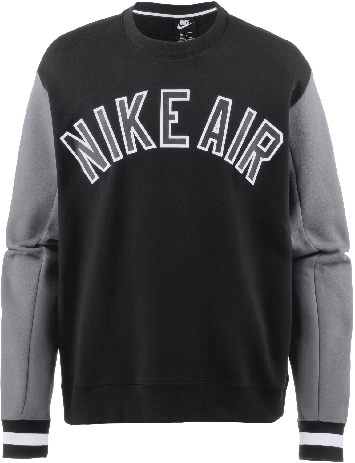 Nike Air Sweatshirt black/dark grey/sail
