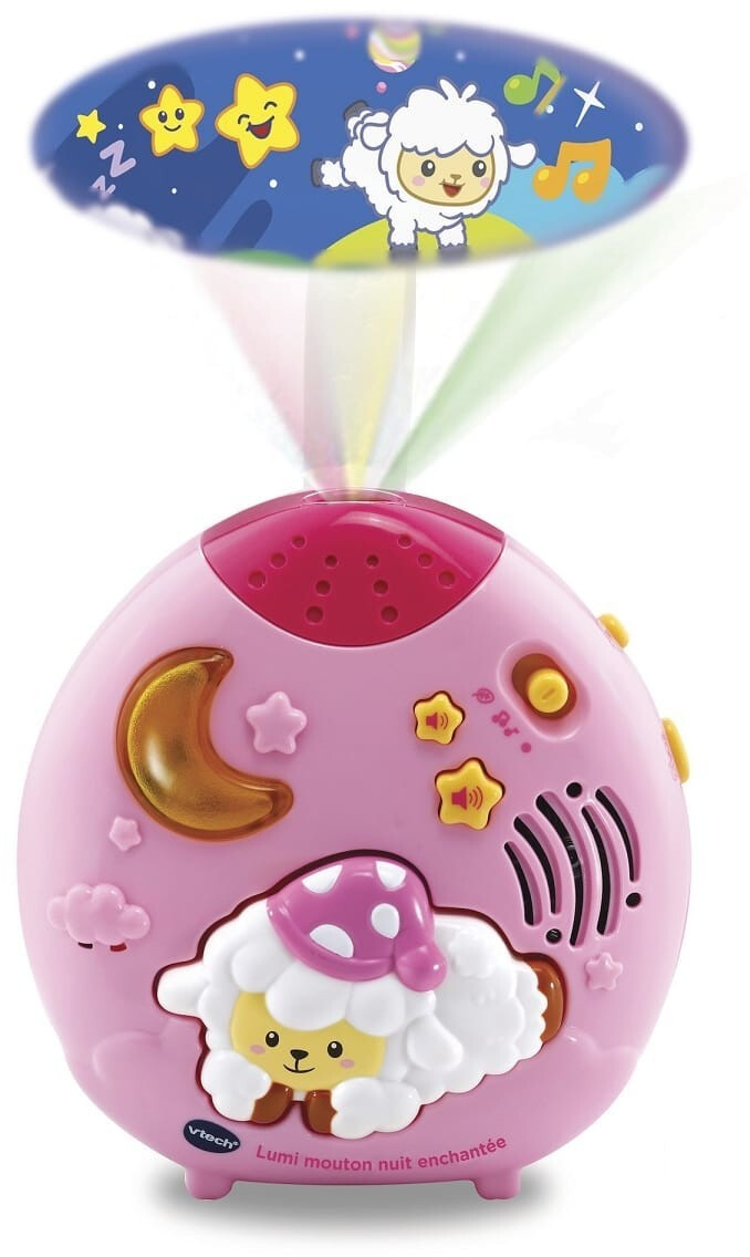 Vtech Lumi Mouton Nuit Enchantée rose