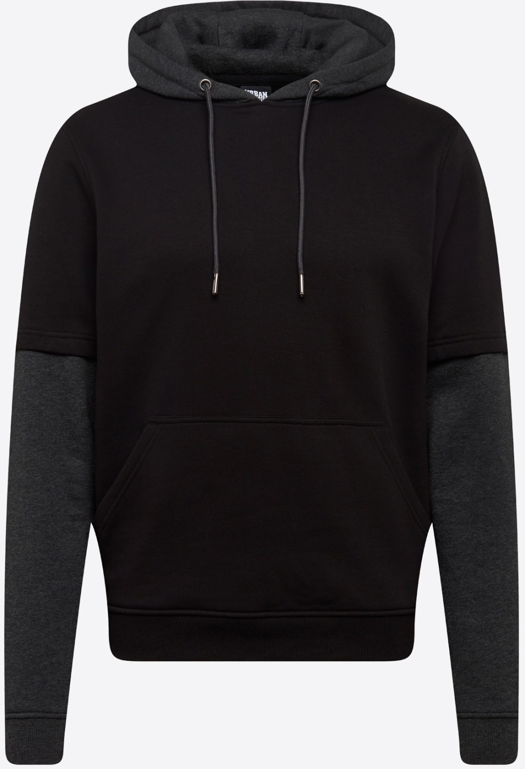 Urban Classics Double Layer Hoody black/cha (TB2703)