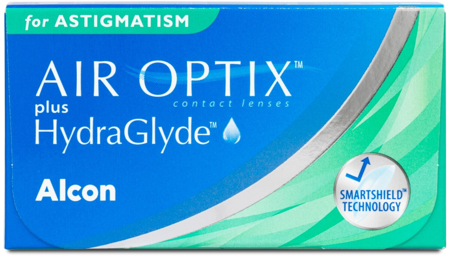 Alcon Air Optix plus HydraGlyde for Astigmatism +3.75 (6 lentilles)