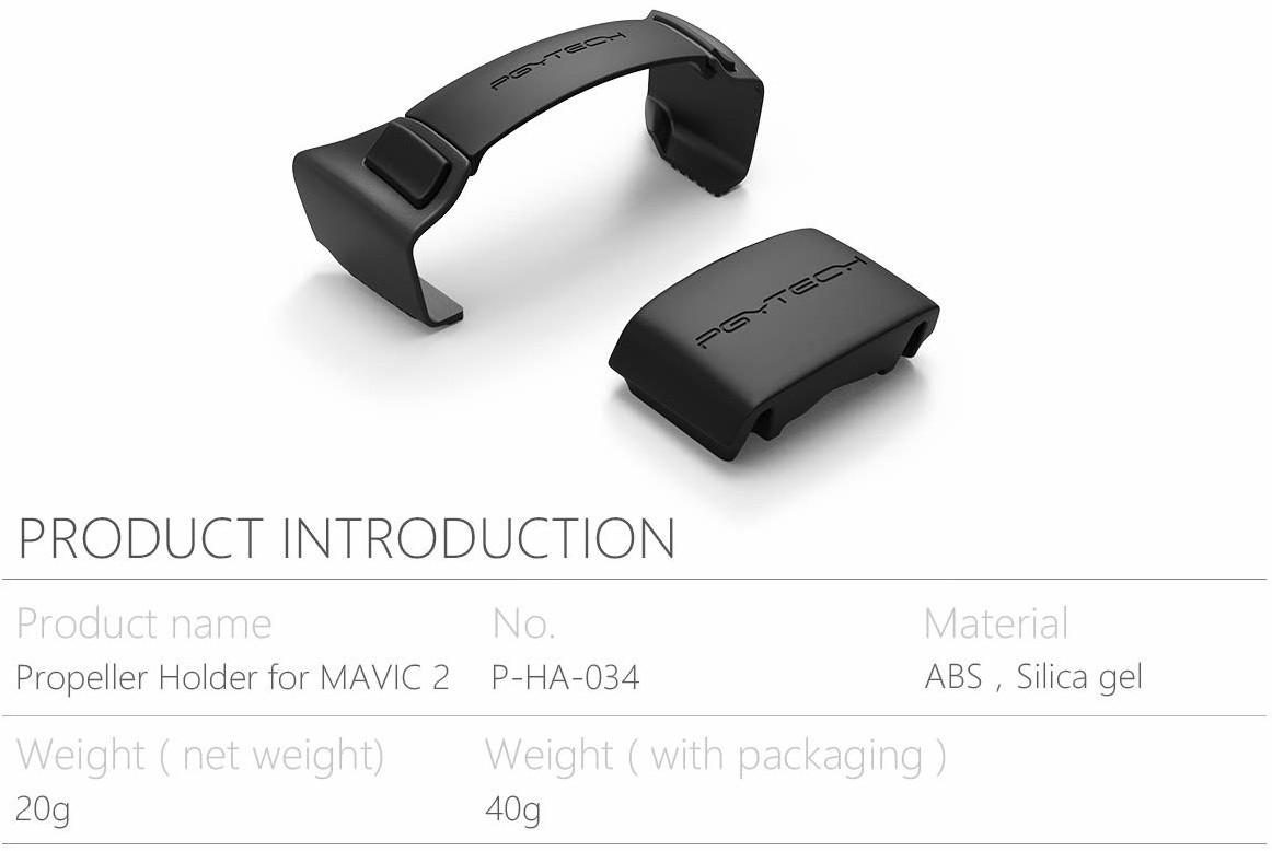 PGYTECH Maintien d'hélices pour DJI Mavic 2