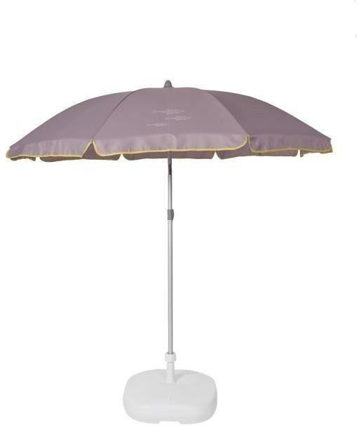ezpeleta Parasol de plage Ø 180 cm poisson gris