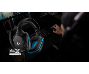 Logitech G432 Wired Gaming Headset, 7.1 Surround Sound, USB and 3.5 mm  Jack, Black 