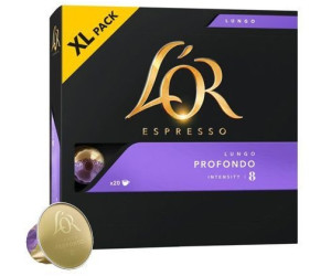 L'OR Lungo Profondo XL - 20 Capsules pour Nespresso à 5,49 €