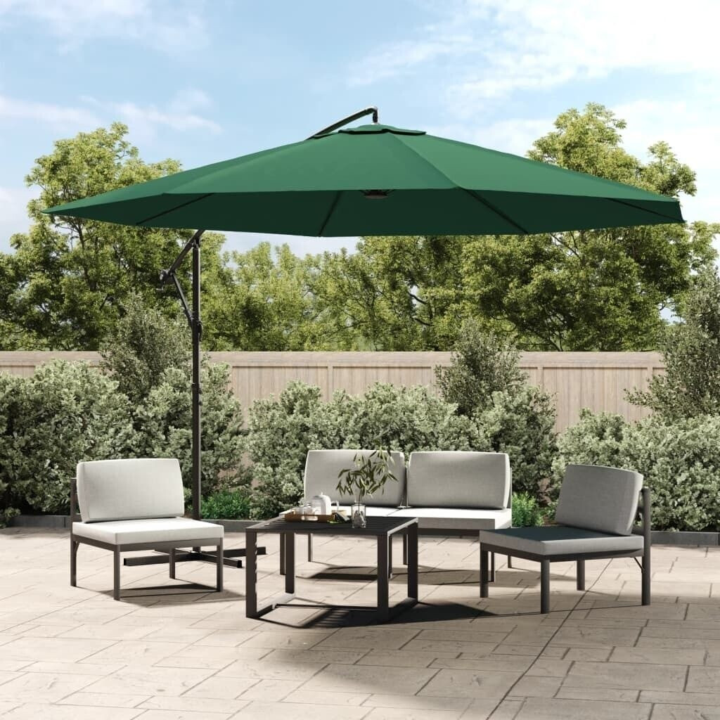 vidaXL Parasol 3,5 m Green