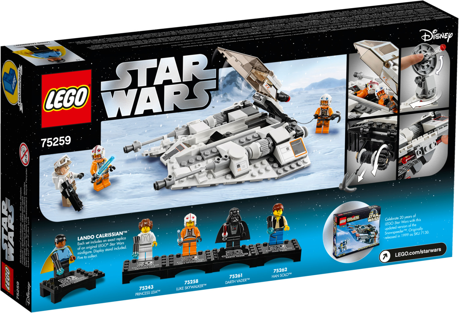 Lego star wars 2025 snowspeeder 20th anniversary