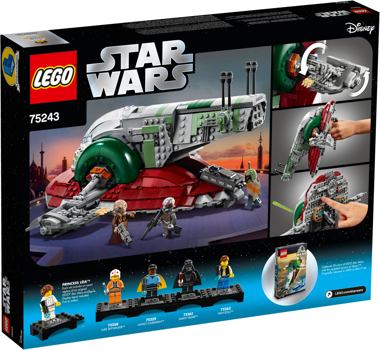 LEGO Star Wars Slave I 20th Anniversary Edition 75243 from 224.99 Today Best Black Friday Deals on idealo