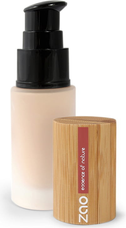 Zao Bamboo Silk Foundation - 711 Light Sand (30 ml)