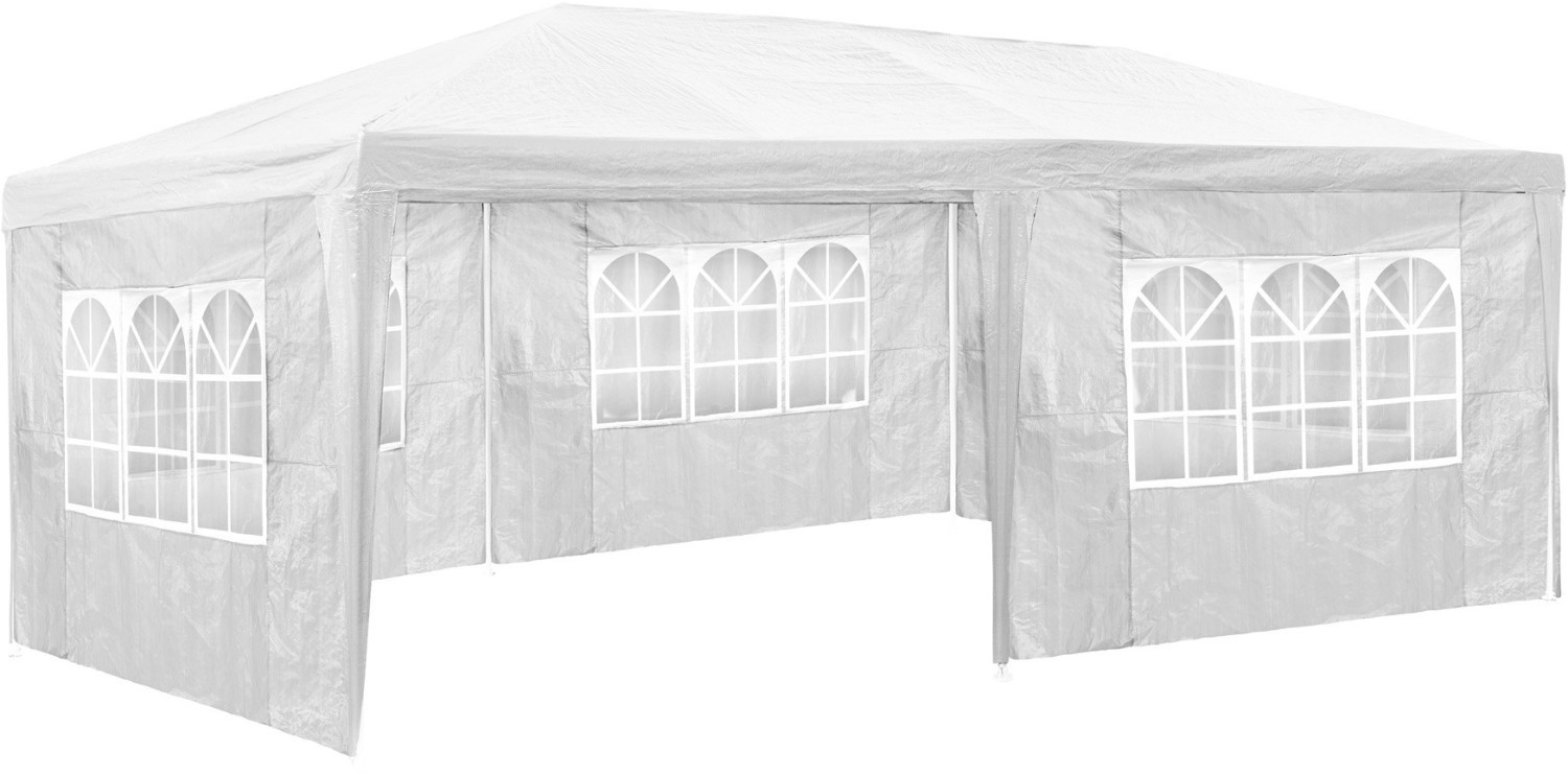 TecTake Tonnelle 6 x 3 m blanc