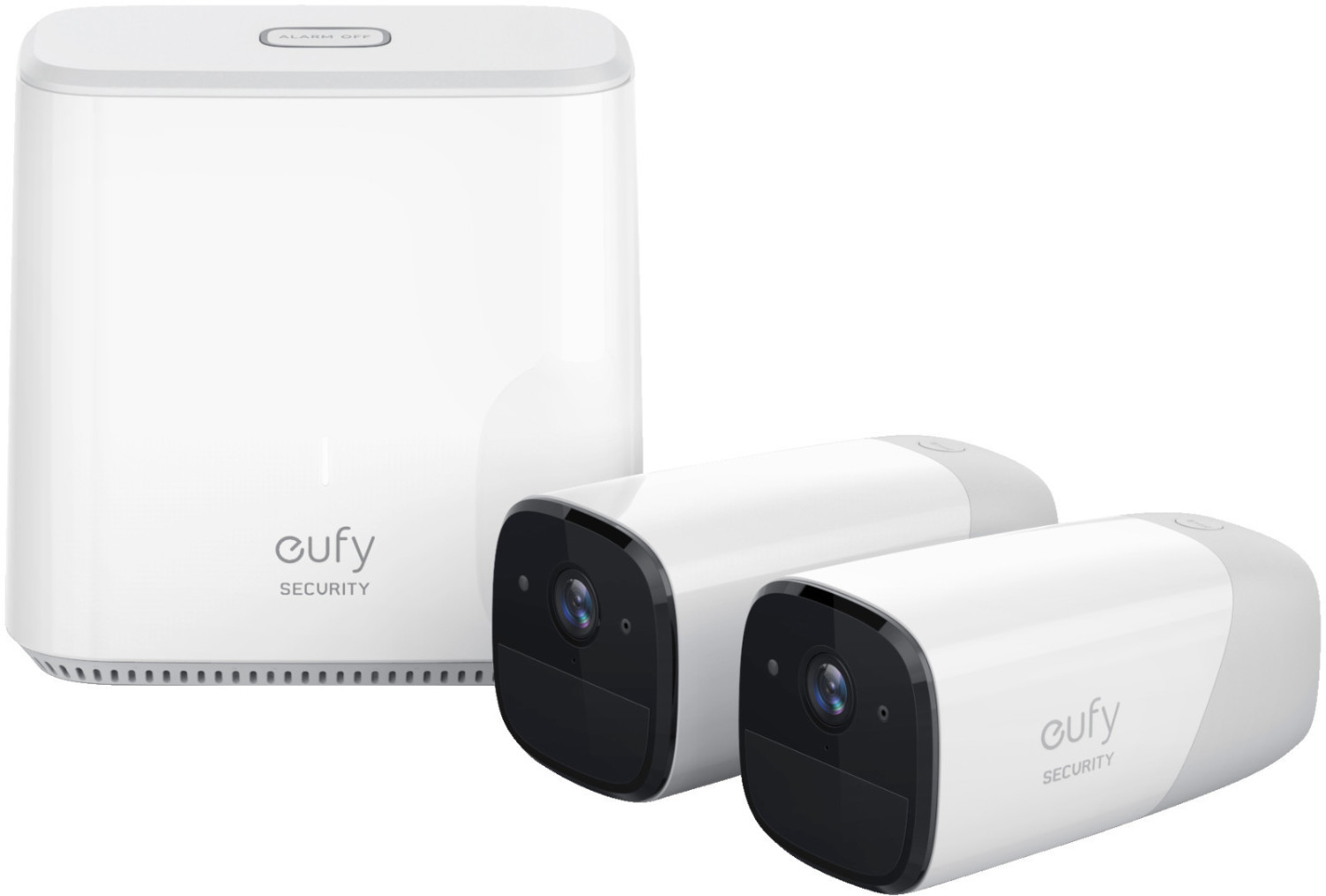 Eufy Security Cam, 2x HD Camera, 1x Base