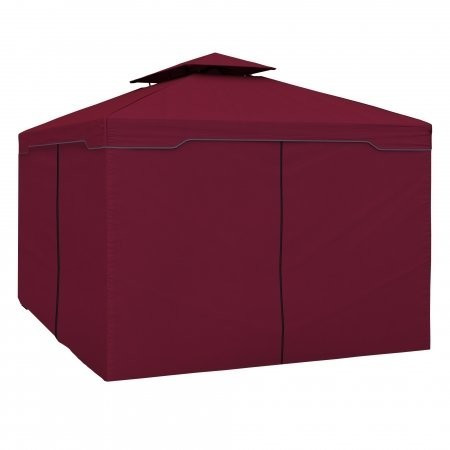 Paramondo Rideaux supplémentaires pour tonnelle Deluxe anthracite