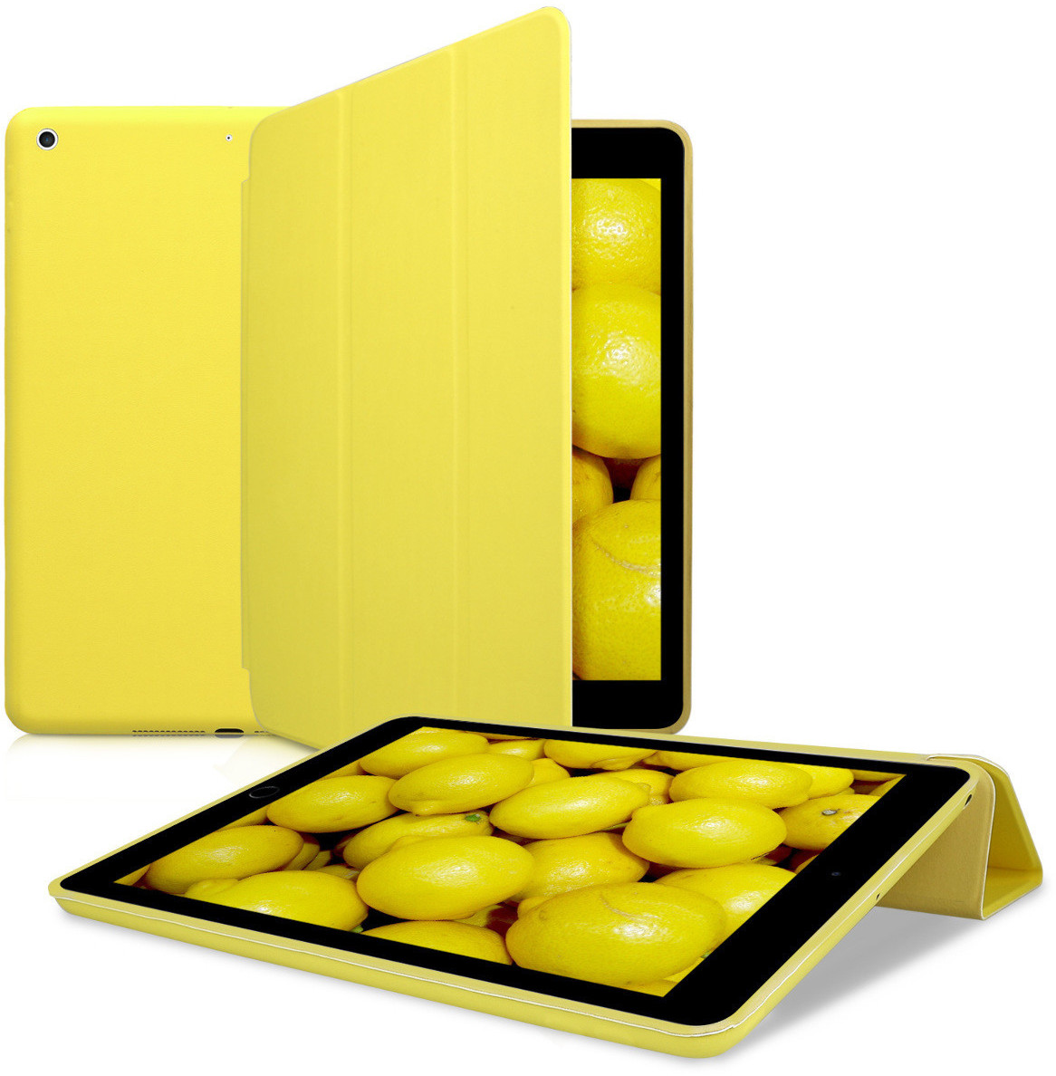 kwmobile Case iPad 9.7 (2018) yellow