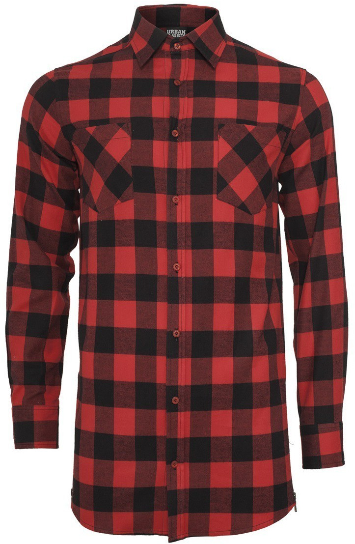 Urban Classics Checked Flanell Shirt red (TB1001)