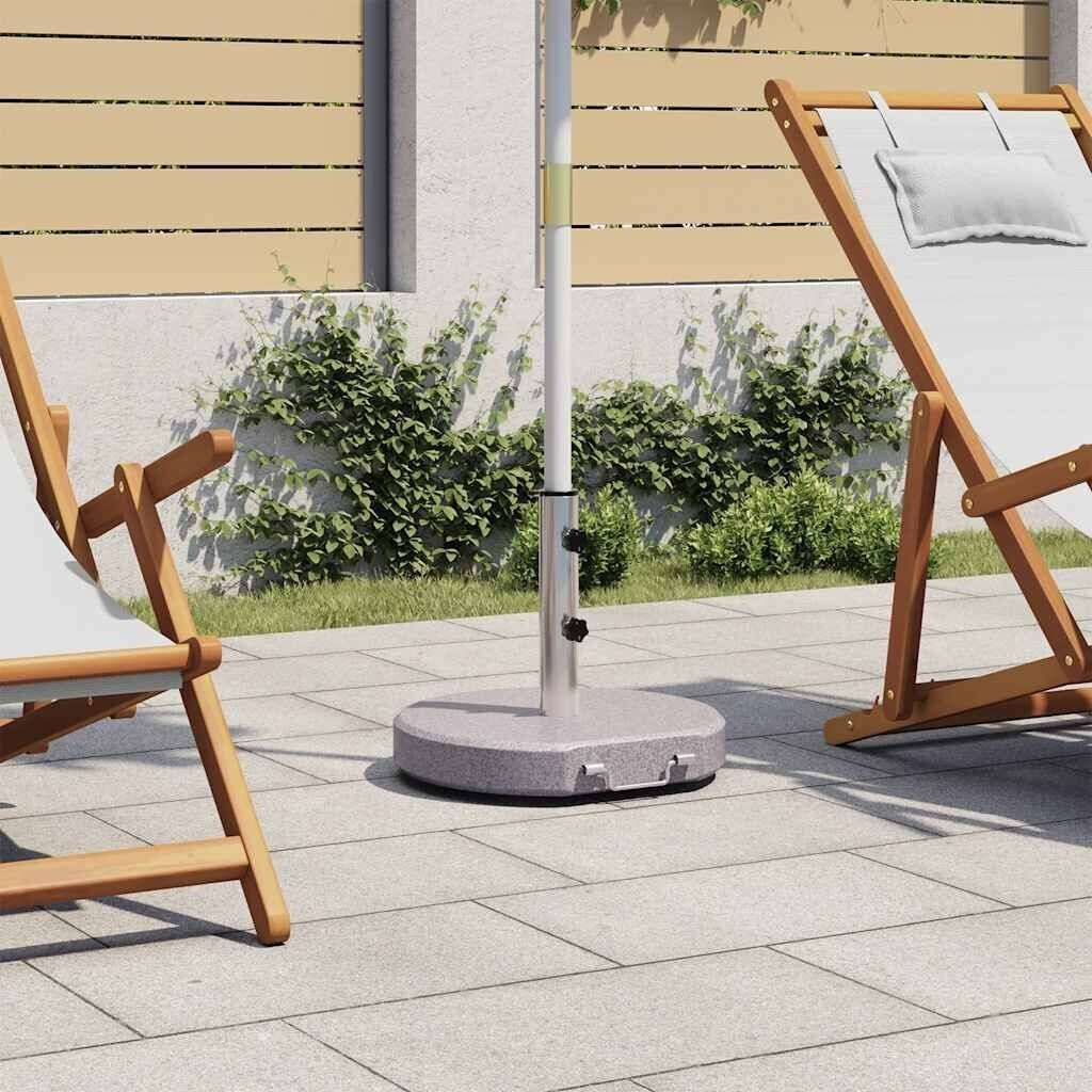 VidaXL Pied de parasol granit 30 kg