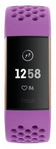 Fitbit Charge 3 violet/or rose