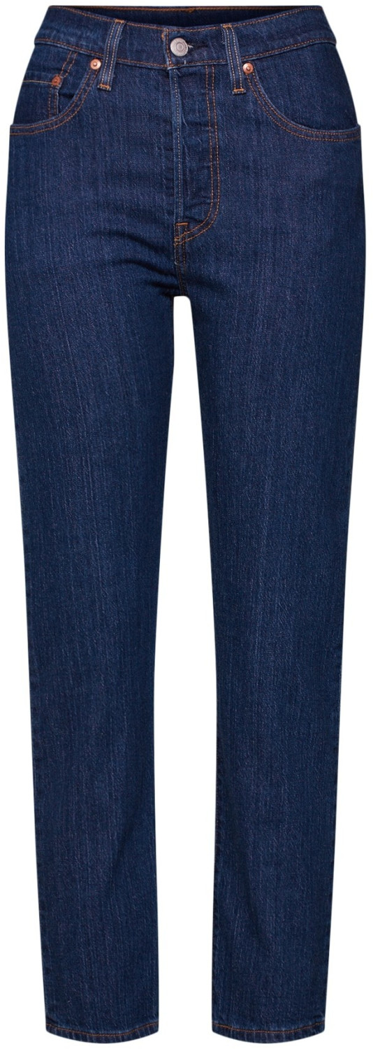 Levi's 501 Crop Jeans shot in the dark