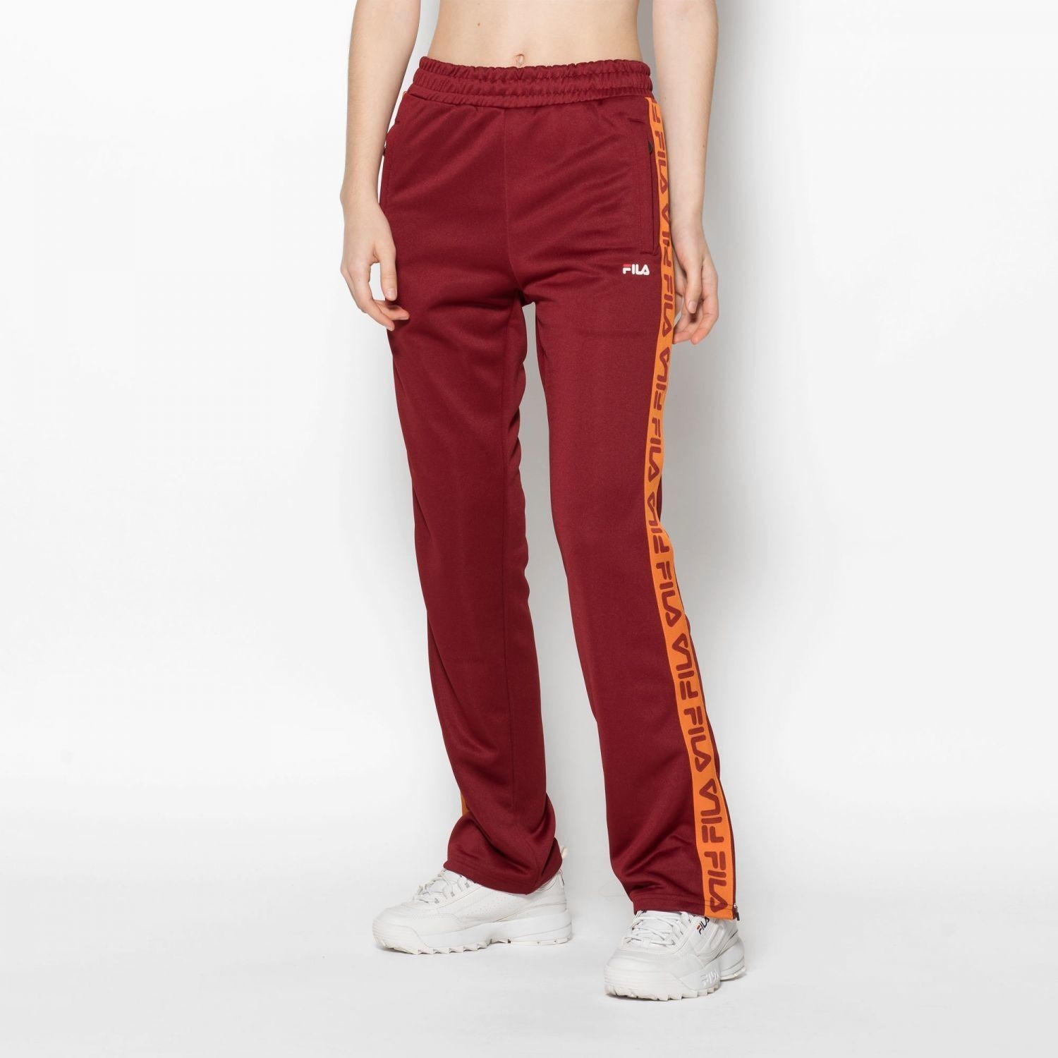 Fila Thora Track Pants Women merlot
