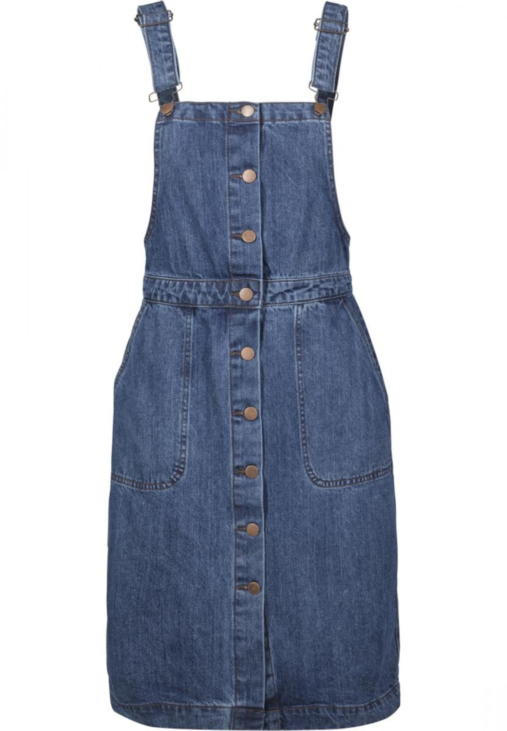 Urban Classics Denim Dungarees Dress (TB2368)