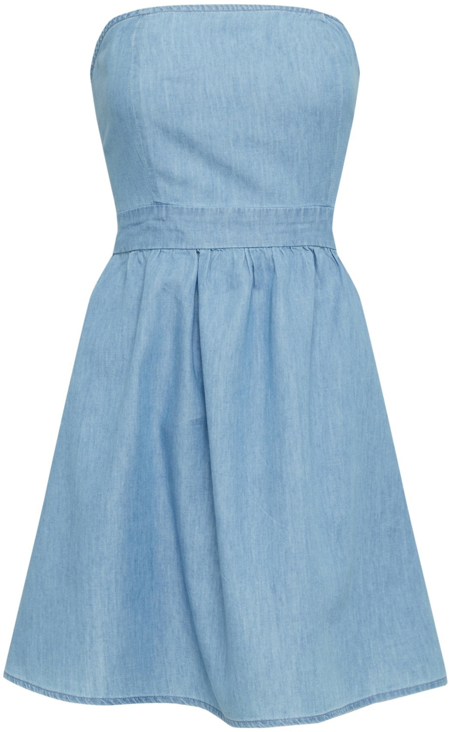 Urban Classics Denim Bandeau Dress (TB2239) bluewash