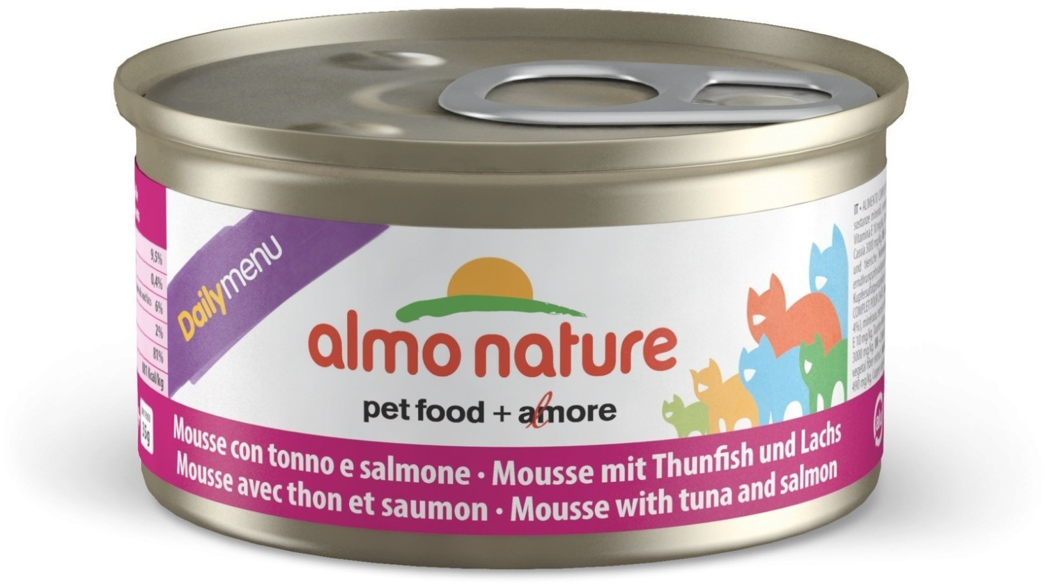 Almo Nature Daily Menu Mousse with tuna and salmon