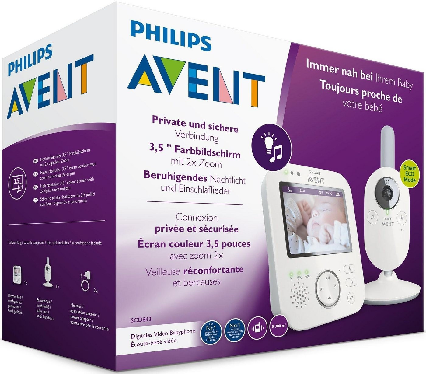 Philips AVENT SCD843/26 ab 179,75 € (Februar 2024 Preise
