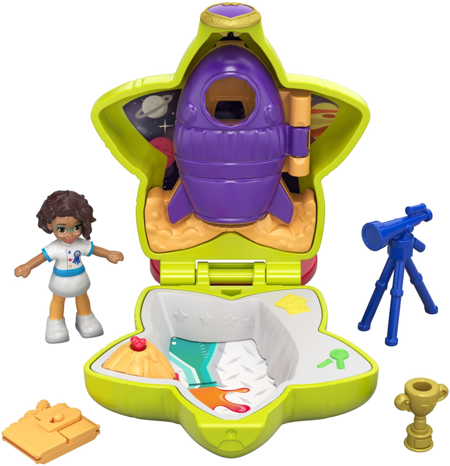 Polly Pocket Tiny Pocket Places Rockin' Science Playset