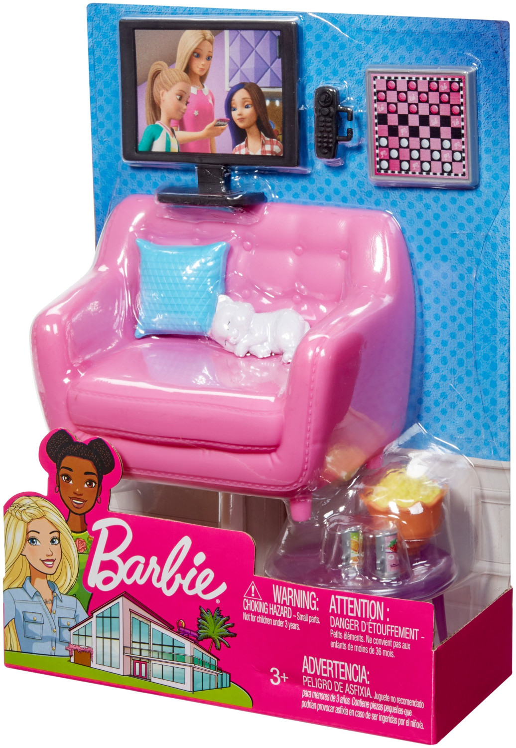 Barbie Möbel-Spielset Wohnzimmer (FXG36) ab 29,75 € | Preisvergleich