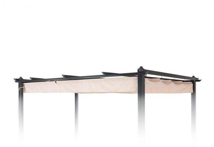 Blumfeldt Toit de rechange pour pergola Pantheon 3 x 4 m beige