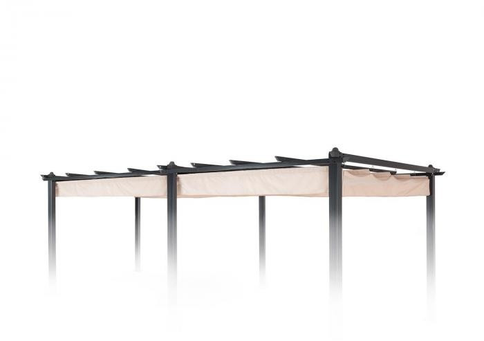 Blumfeldt Toit de rechange pour pergola Pantheon 3 x 6 m beige