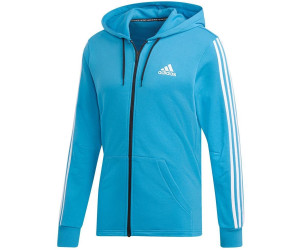 Adidas Must Haves 3 Stripes French Terry Full Zip Hoodie Adidas Must Haves 3 Stripes French Terry Full Zip Hoodie ab