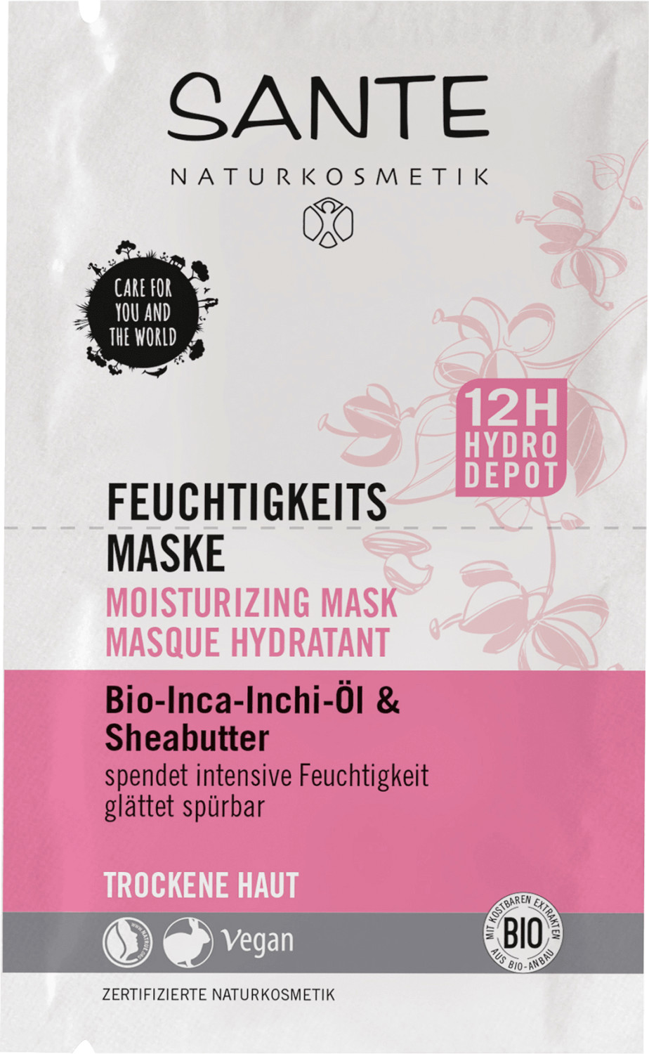 Sante Moisturizing Mask Bio Inca Inchi Oil & Sheabutter