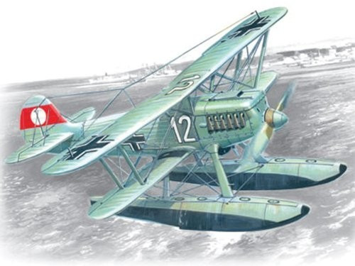ICM Heinkel He 51B-2 Hydravion allemand 1:72 (72192)