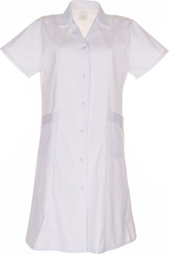Planam Damen Berufsmantel Mischgewebe 1/4 Arm (1612) white