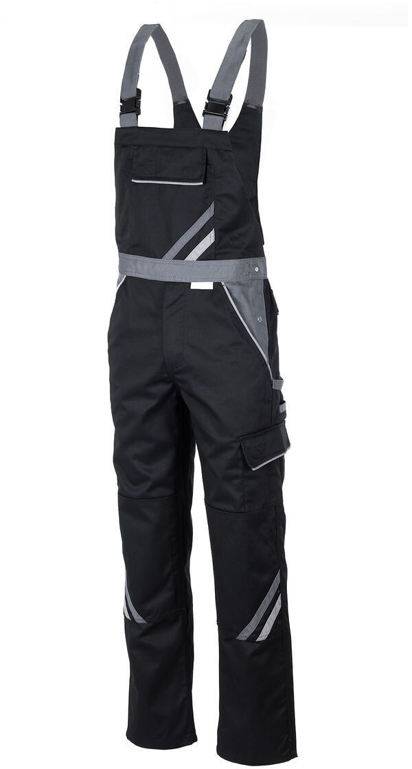 Planam Highline Dungarees Men (2712) black/schiefer/zink