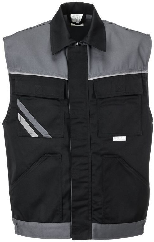 Planam Highline Working Vest (2713) black/schiefer/zink